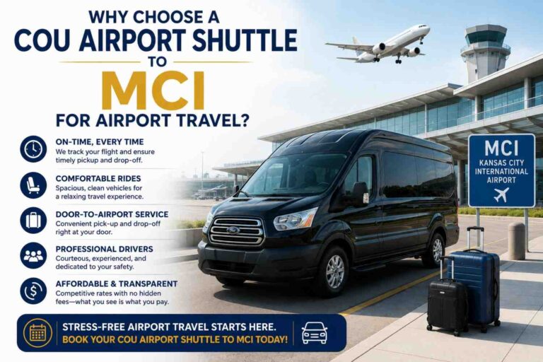 Why Choose a Cou Airport Shuttle To MCI for Airport Travel?