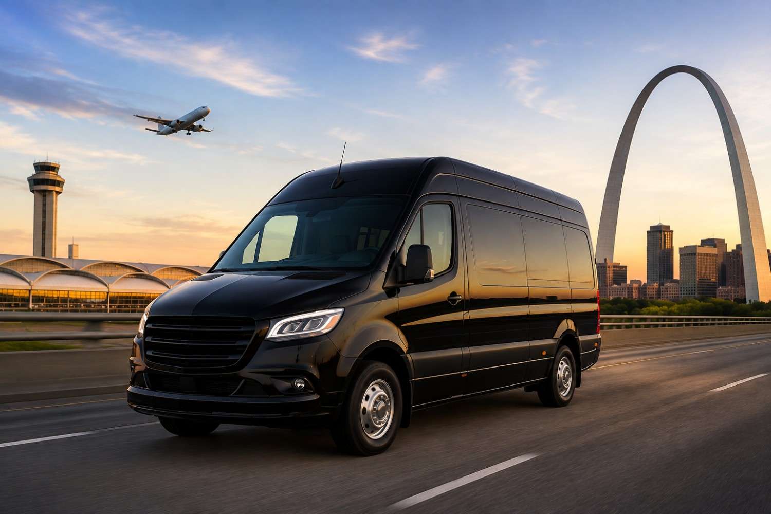 cou airport shuttle stl