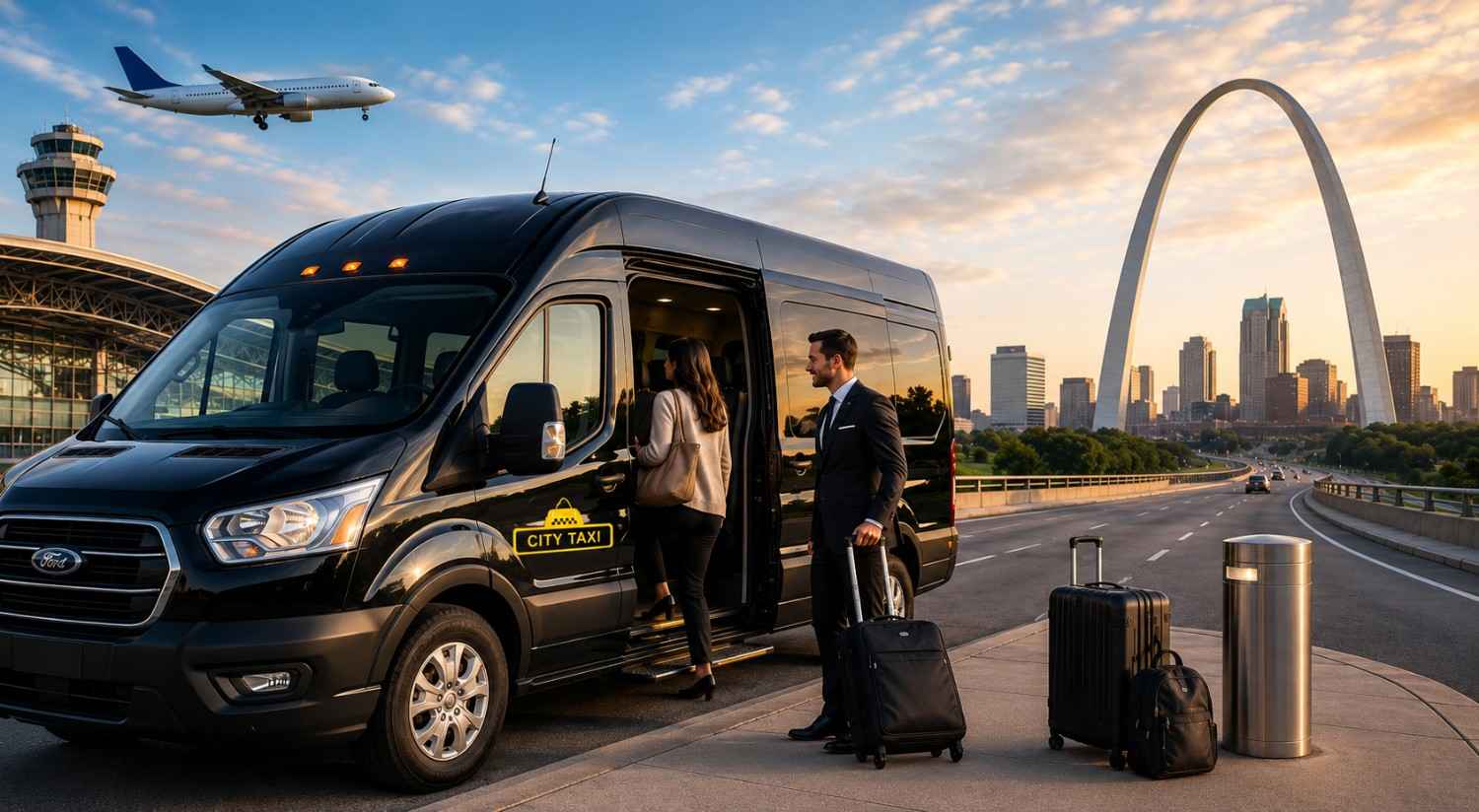 stl airport shuttle