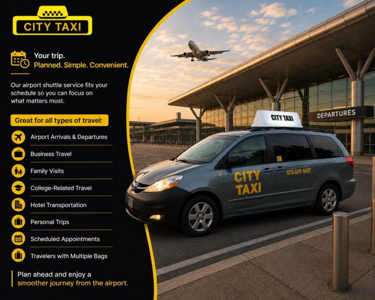 What Makes Cou Airport Shuttle Rolla a Reliable Travel Choice?